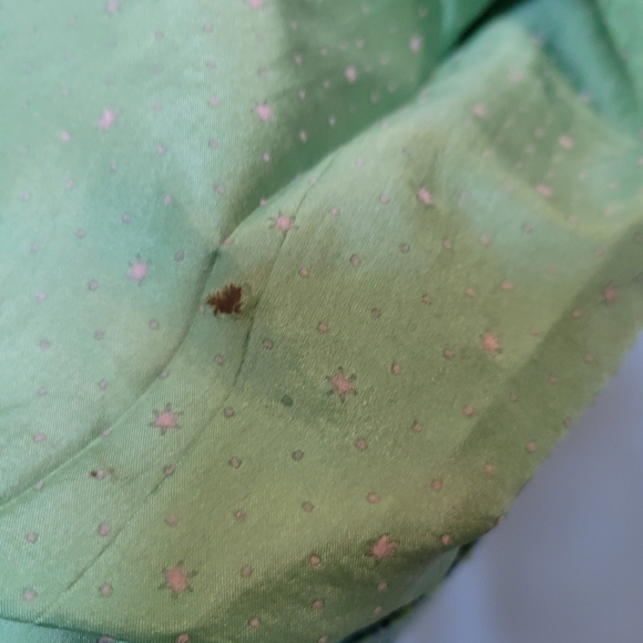 Judith par Judith Lacroix Wool Blend Tweed Green Skirt Size 4 - Picture 3 of 8